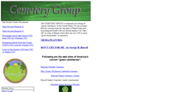 Desktop Screenshot of cemeterygroup.org